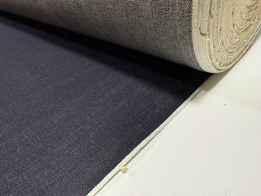 Okayama Denim | 12 oz Indigo Selvage Japanese Blue Fabric by Yard