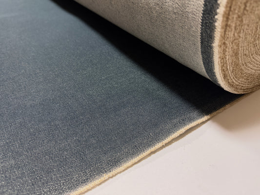 Okayama Denim | 13.5 oz "Ai-sabi" Color Double Width Indigo Japanese denim Fabric Yard
