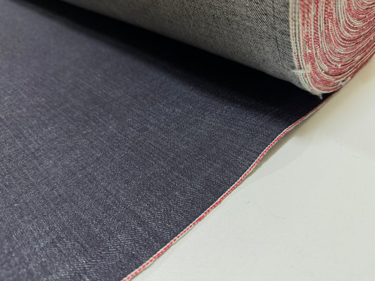 Okayama Denim | 12.5 oz Indigo Japanese denim Fabric Red Selvage