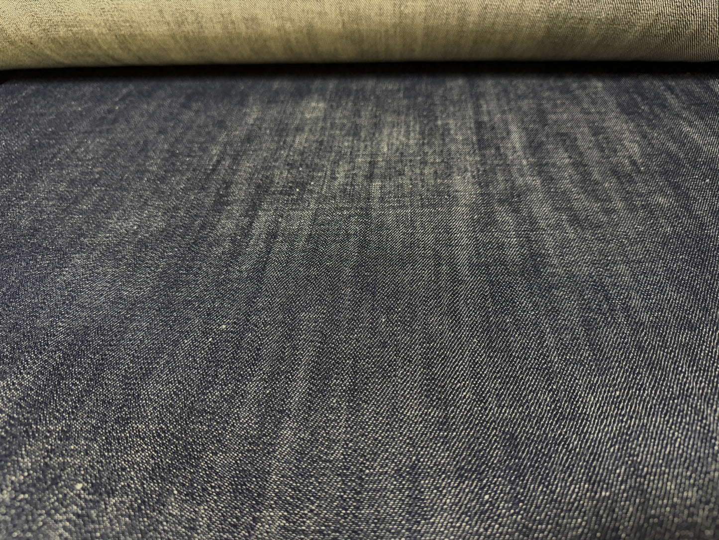 Okayama Denim | 12.7 oz Japanese Indigo Slubby Denim Yellow Selvage