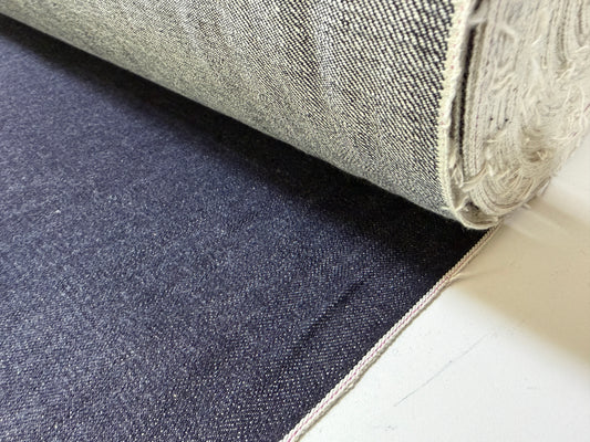 Okayama Denim | 13.3 oz Indigo Kibata Japanese selvage Fabric Yard