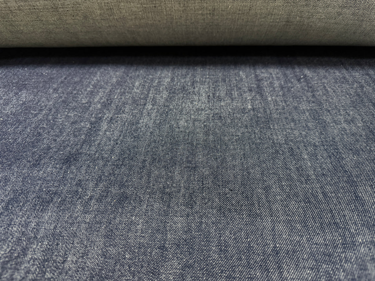 Okayama Denim | 12 oz Indigo Japanese denim Fabric Yellow Selvage