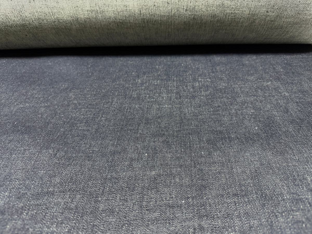 Okayama Denim | 12.25oz Indigo Japanese Selvage (Rare Khaki) Denim