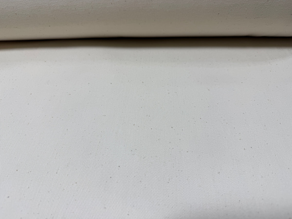 Okayama Denim From Japan | 8 oz Ecru "Left-Hand" Twill Japanese Selvage Denim by Yard