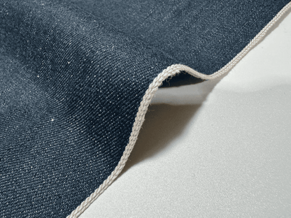 Okayama Denim | 13 oz Indigo & Beige Selvage with Red, by the Yard | KOFUYA
