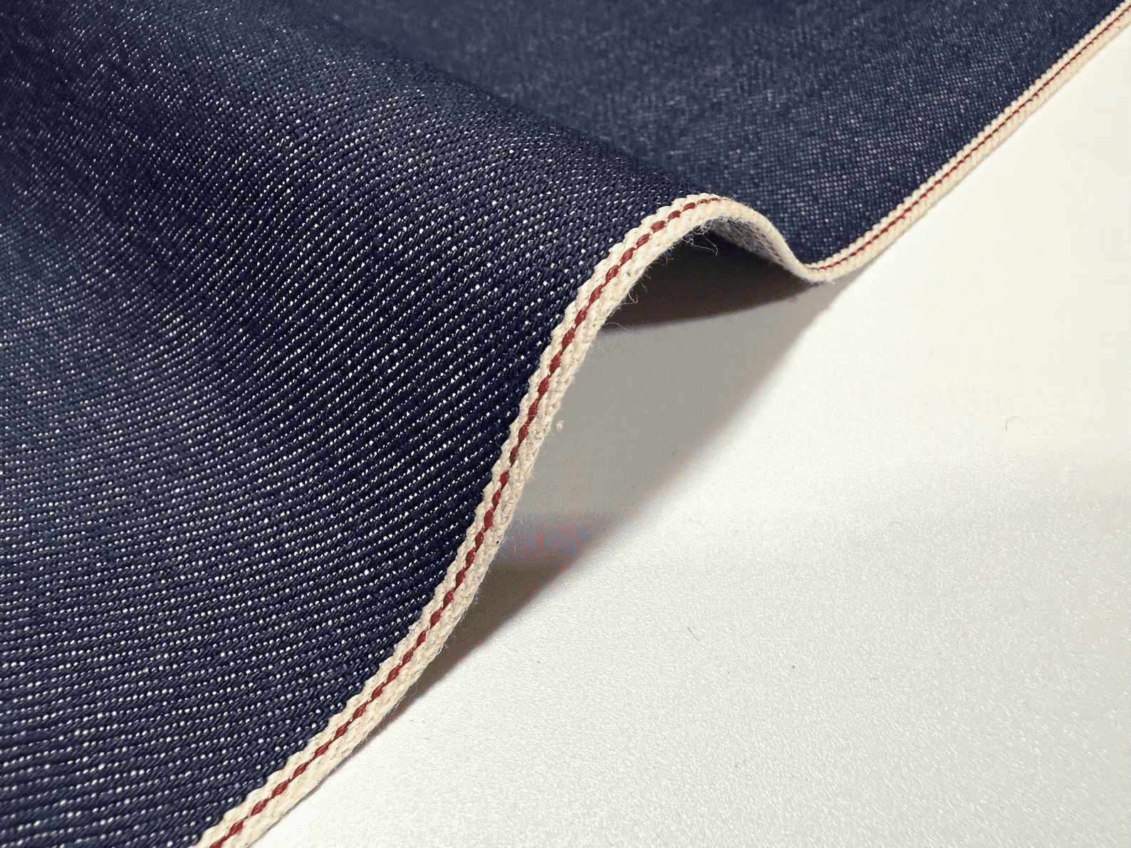 Okayama Denim | 12oz Indigo Selvage Japanese Denim Fabric Navy Blue | KOFUYA