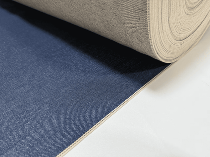 Okayama Denim | 12oz Indigo Selvage Japanese Denim Fabric Navy Blue | KOFUYA