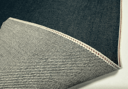Okayama Denim | 12oz Indigo Selvage Japanese Denim Fabric Navy Blue | KOFUYA