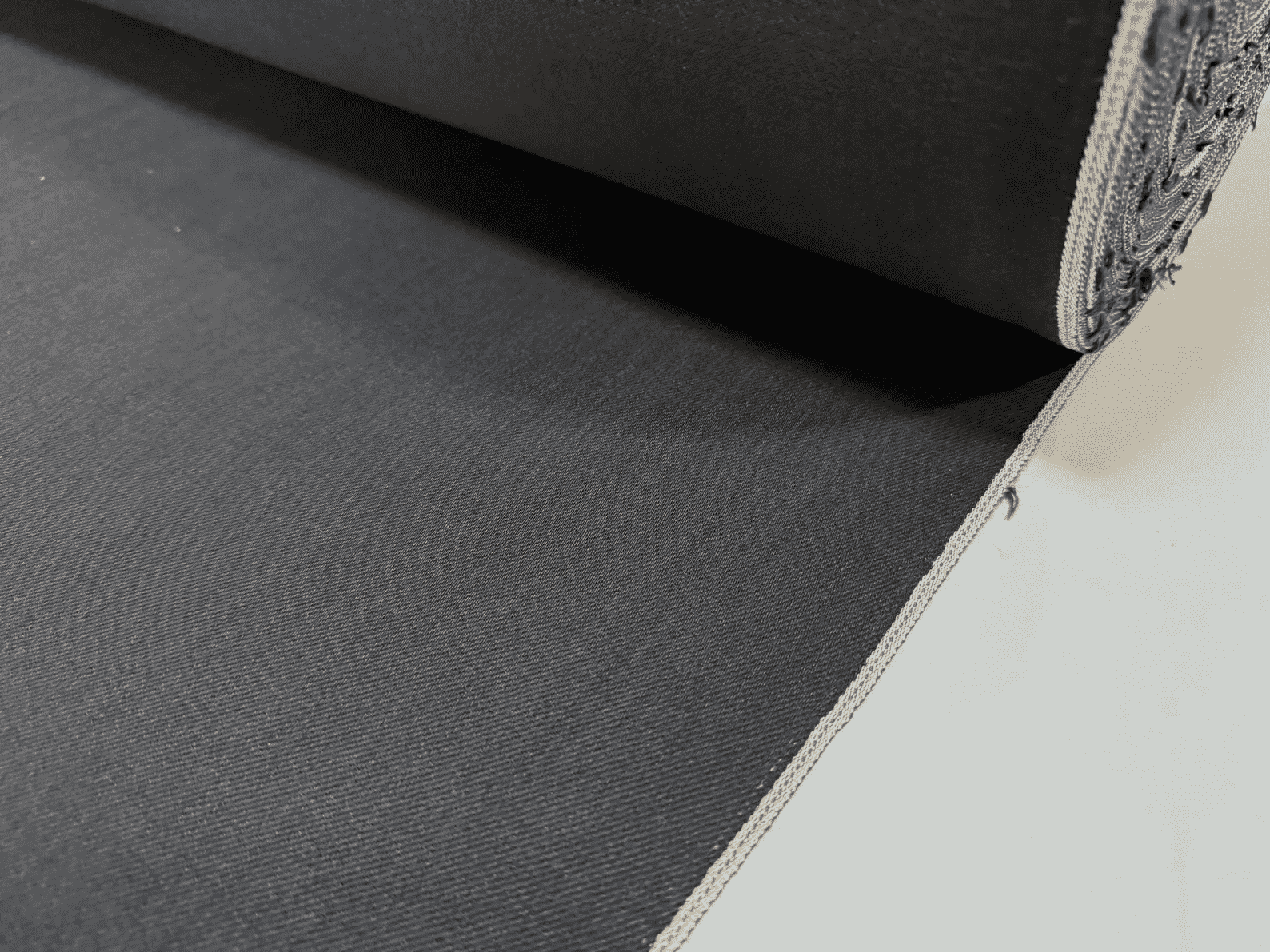 Okayama Denim | 13.5oz Double-sided Black Japanese Selvage | KOFUYA