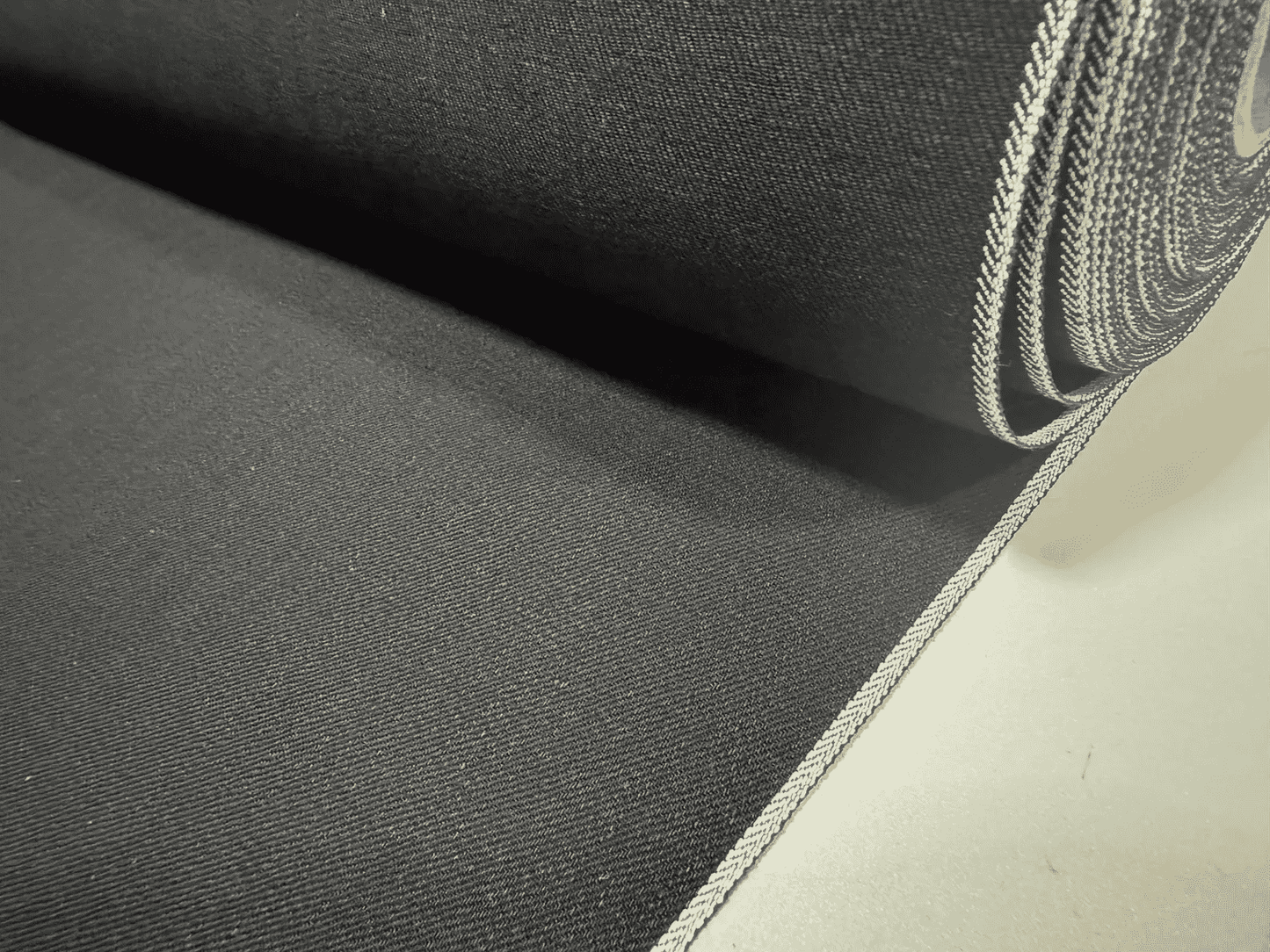 Okayama Denim | 14 oz Double-sided Black Japanese Selvage | KOFUYA