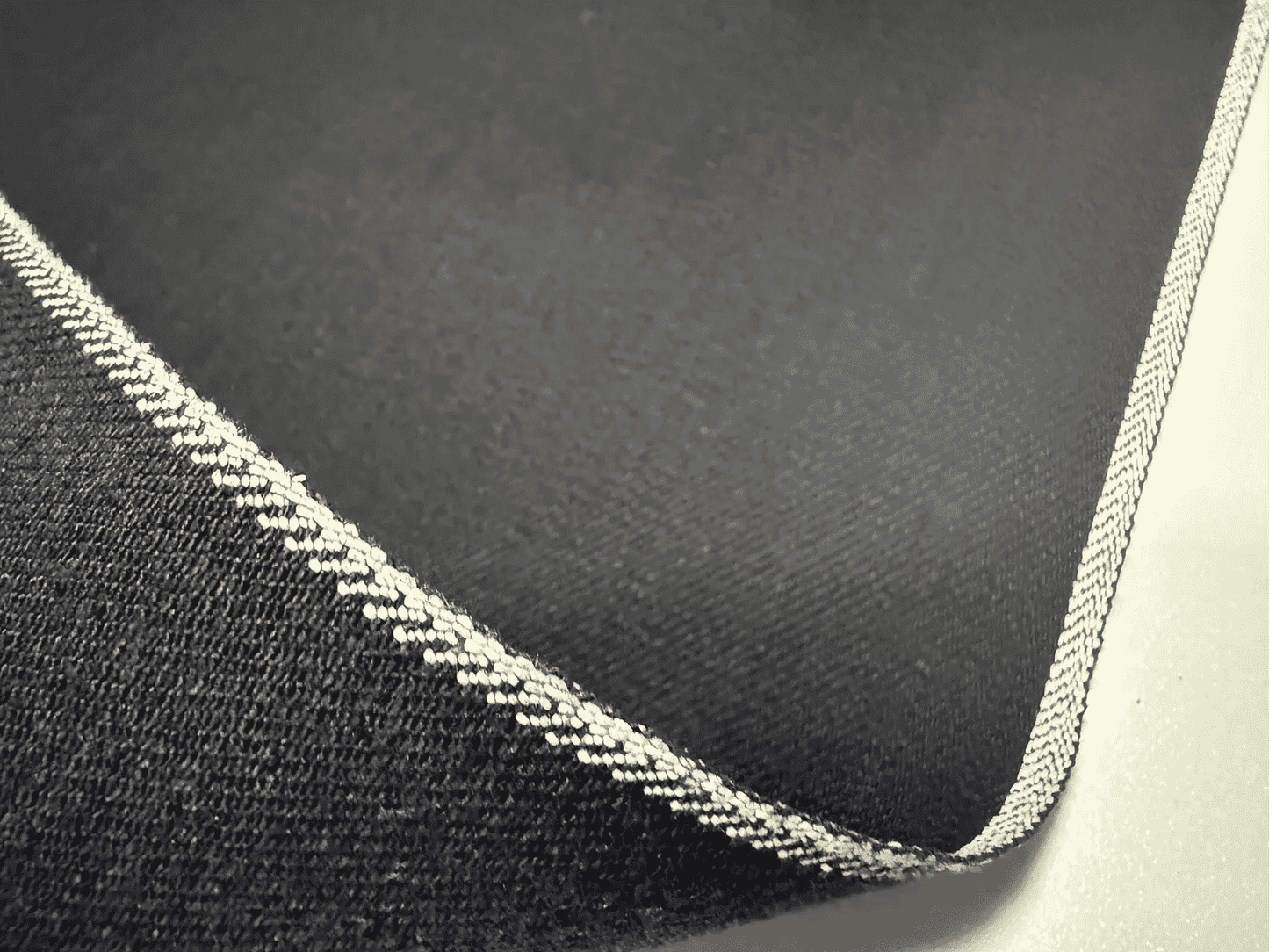 Okayama Denim | 14 oz Double-sided Black Japanese Selvage | KOFUYA