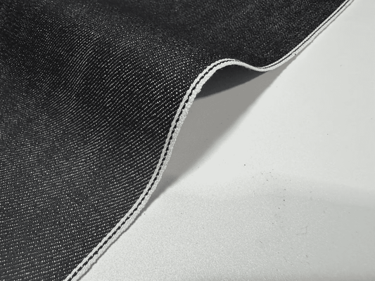 Okayama Denim | 14 oz Japanese Cotton Black Selvage by Yard | KOFUYA