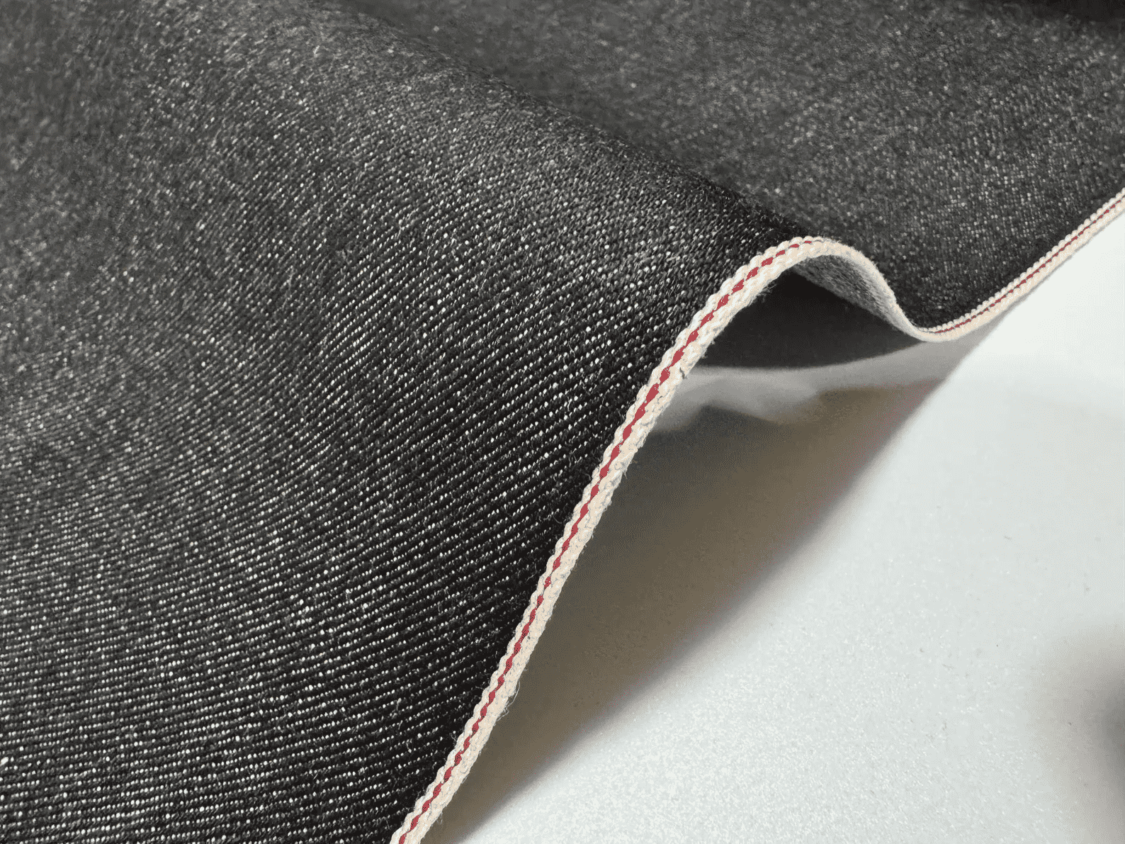 Okayama Denim | 12 oz Japanese Cotton Black Selvage by Yard | KOFUYA