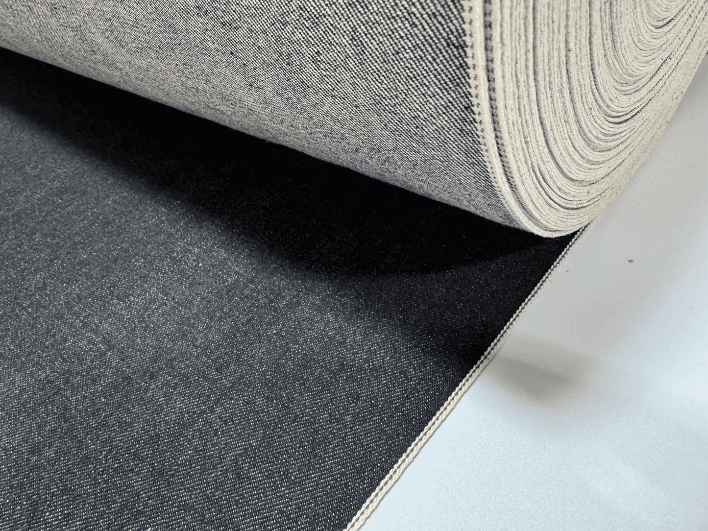 Okayama Denim | 12 oz Japanese Cotton Black Selvage by Yard | KOFUYA