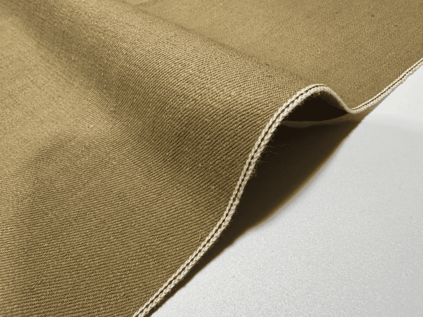 Okayama Denim | 11.5 oz Beige Japanese Selvage Cotton Yard | KOFUYA