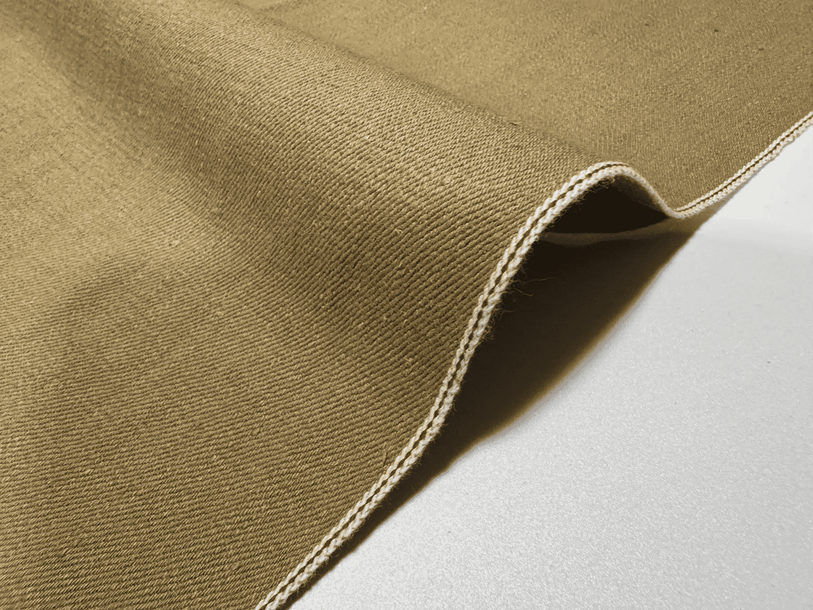 Okayama Denim | 11.5 oz Beige Japanese Selvage Cotton Yard | KOFUYA