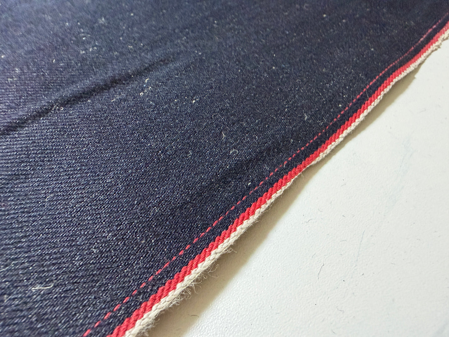 Okayama Denim | 12.5 oz Cotton Linen Selvage Japanese Indigo by Yard
