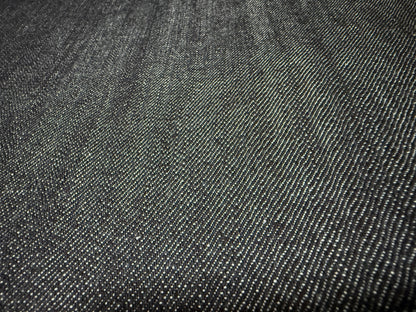 Okayama Denim | 12.5 oz Indigo Japanese selvage denim fabric close-up texture