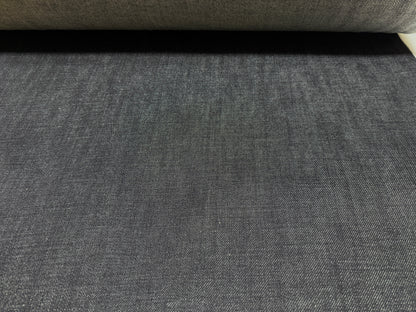 Okayama Denim 20 oz Japanese heavy ounce indigo selvage denim fabric showcasing rich texture and depth.