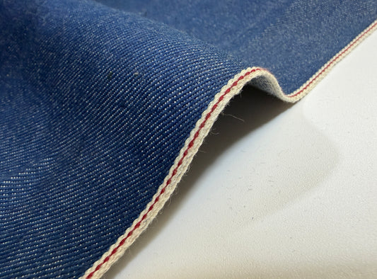 Okayama Denim | 13.3oz Indigo Selvage Japanese Navy Blue Denim by Yard