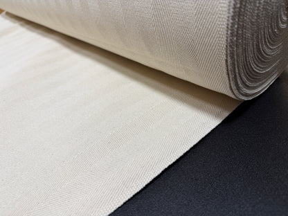 Okayama Fabric | 18.5 oz Japanese Natural Color Cotton Herringbone Fabric