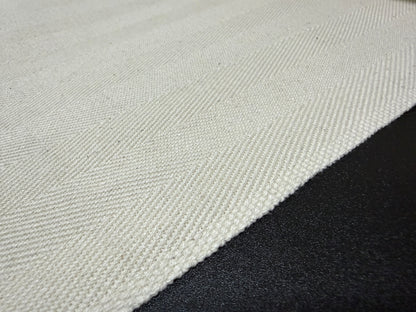Okayama Fabric | 18.5 oz Japanese Natural Color Cotton Herringbone Fabric