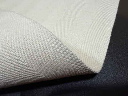 Okayama Fabric | 18.5 oz Japanese Natural Color Cotton Herringbone Fabric