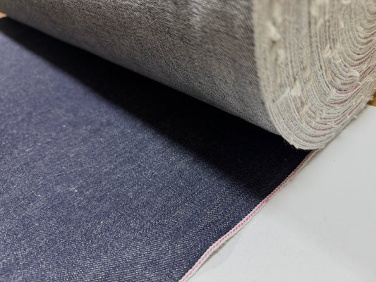 Okayama Denim | 13.5 oz Indigo Kibata Japanese selvage Fabric Yard