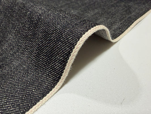 Okayama Denim | 13.3 oz Japanese Cotton Black Selvage Denim – by Yard