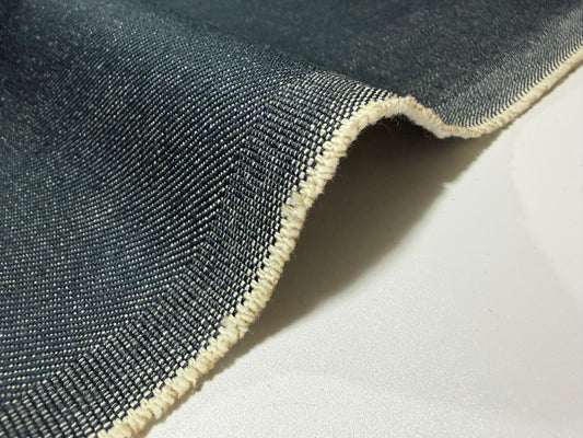 Okayama Denim | 13.5 oz "Ai-sabi" Color Double Width Indigo Japanese denim Fabric Yard