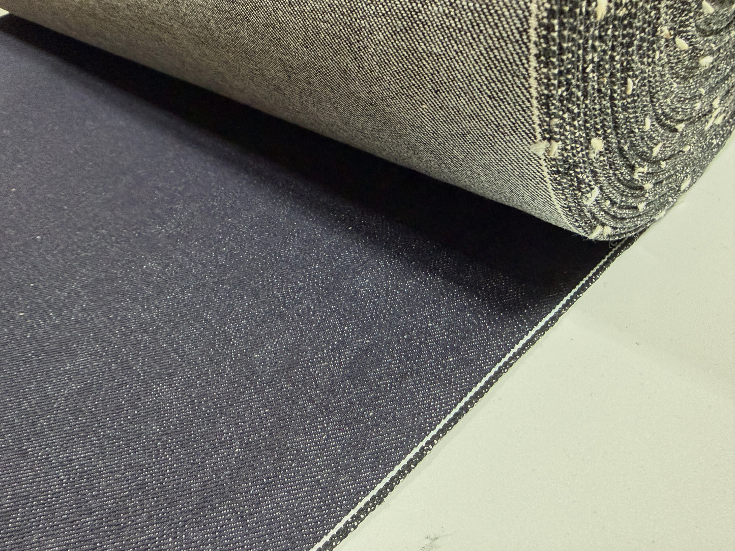 Okayama Denim | 14.5 oz Dark Indigo Selvage Japanese Blue Fabric