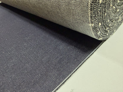 Okayama Denim | 14.5 oz Dark Indigo Selvage Japanese Blue Fabric