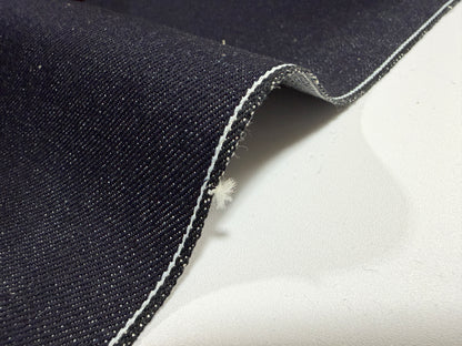 Okayama Denim | 14.5 oz Dark Indigo Selvage Japanese Blue Fabric