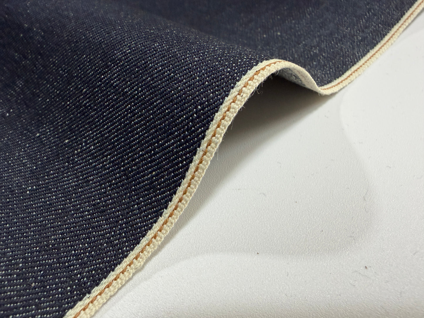 Okayama Denim | 15.75 oz Indigo Selvage Japanese Blue Fabric