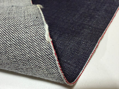 Okayama Denim | 12.5 oz Indigo Japanese denim Fabric Red Selvage