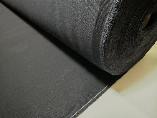 Okayama Denim | 13 oz Double Width Double-Sided Black denim Fabric