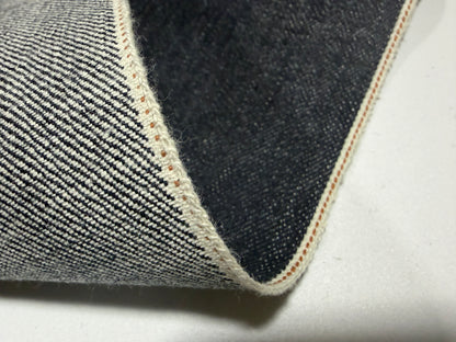 Okayama Denim | 14.5 oz Indigo Kibata Japanese Fabric Brown selvage