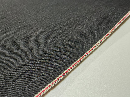 Okayama Denim | 17 oz Heavy Ounce "Kibata" Double-Sided Black Selvage denim