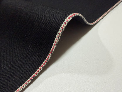 Okayama Denim | 17 oz Heavy Ounce "Kibata" Double-Sided Black Selvage denim