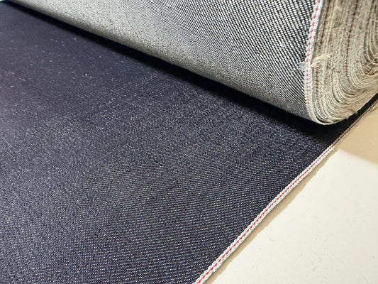 Okayama Denim | 12.8 oz Indigo Japanese denim Fabric Red Selvage