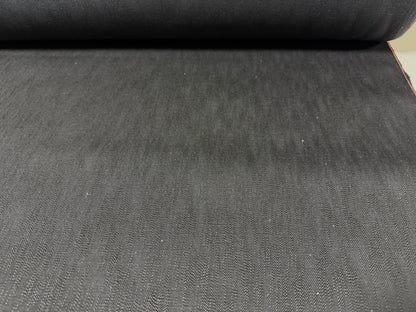 Okayama Denim | 16 oz Slub Selvage Denim Double-sided Black