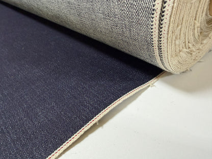 Okayama Denim | 15.25 oz Indigo Red Selvage Japanese Blue Fabric