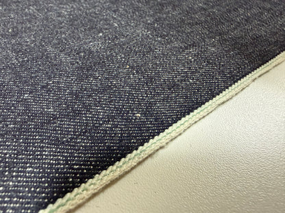 Okayama Denim | 13.5 oz Indigo Nep Selvage Denim Japanese Blue Fabric