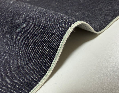 Okayama Denim | 13.5 oz Indigo Nep Selvage Denim Japanese Blue Fabric