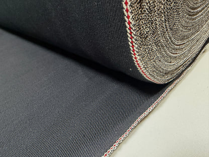 Okayama Denim | 20.5 oz "Bold Twill" Double-Sided Black Selvage Denim