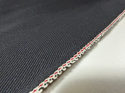 Okayama Denim | 20.5 oz "Bold Twill" Double-Sided Black Selvage Denim