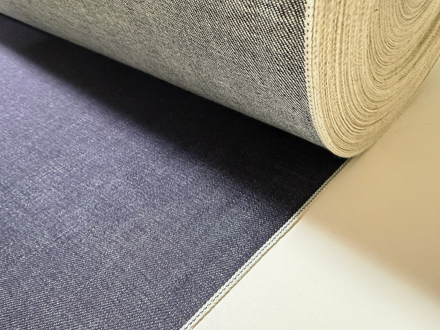 Okayama Denim | 11.5 oz Indigo Blue Selvage Japanese Fabric by Yard