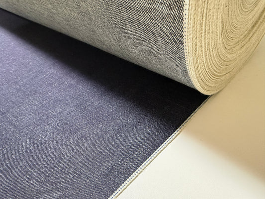 Okayama Denim | 11.5 oz Indigo Blue Selvage Japanese Fabric by Yard