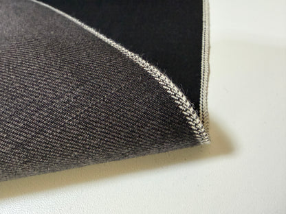 Okayama Denim | 13.7 oz Black x Gray Japanese Selvage Denim
