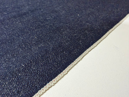 Okayama Denim | 13.5 oz Japanese Indigo x Light Beige Selvage Fabric